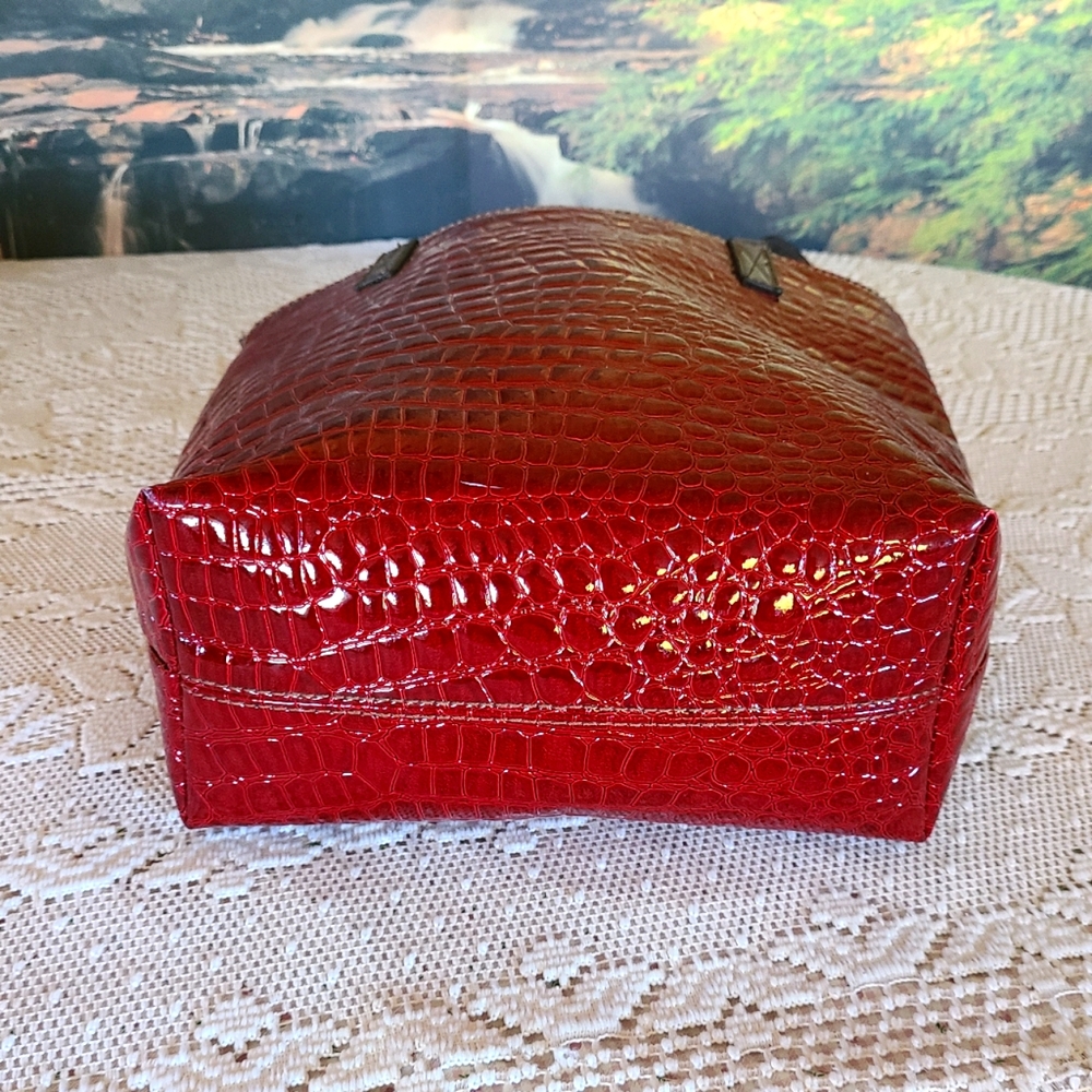 JACLYN SMITH RED BAG - Picture 11 of 13